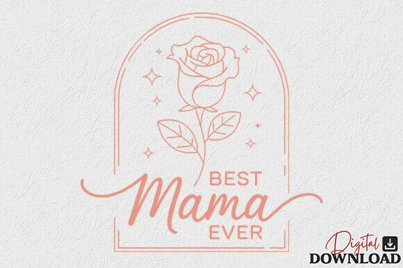 Best Mama Ever SVG Embroidery Design Review