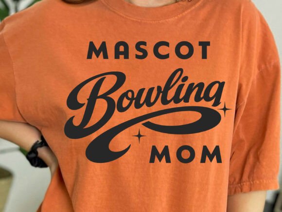 Bowling Mom Team SVG Template: An Embroidery Designer’s Take