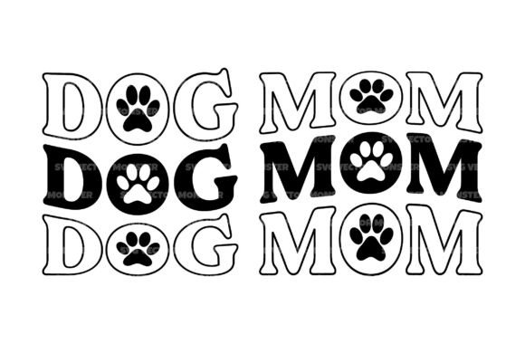 Dog Mom Stacked SVG: Real Embroidery Design Review