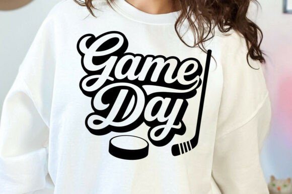 Game Day Hockey SVG