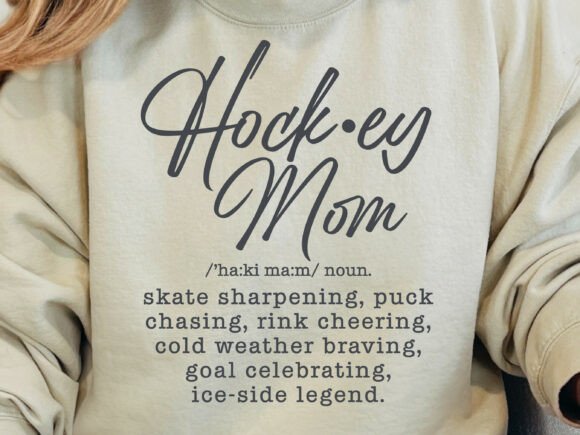 Hockey Mom Definition SVG, Hockey Shirt