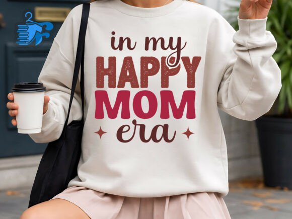 In My Happy Mom Era SVG Design