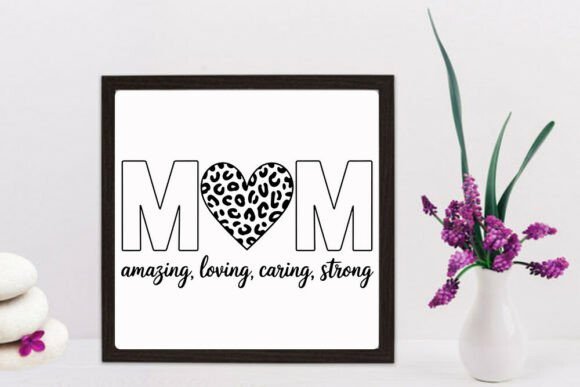 Mom Leopard SVG Mama Shirt SVG Cheet