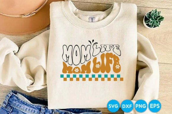 Mom Life Retro SVG Design, SVG