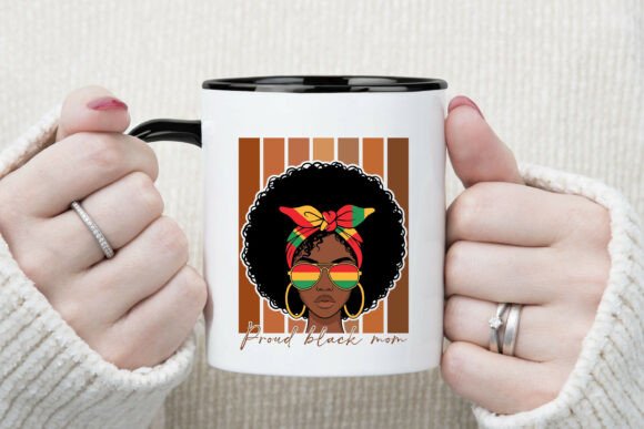 Proud Black Mom, Juneteenth SVG